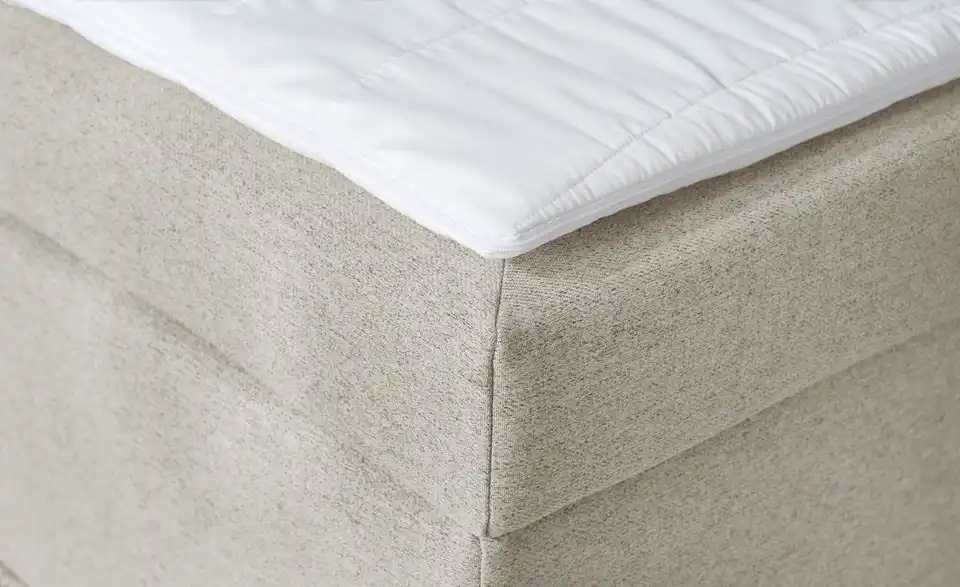 Boxspringbett mit Matratze und Topper, H3, Detailansicht