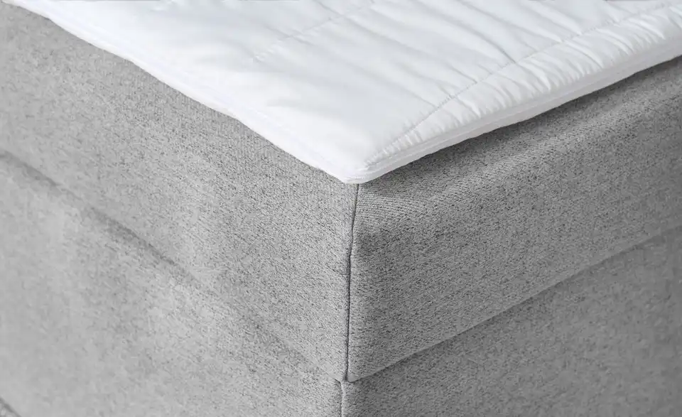 Boxspringbett mit Matratze und Topper, H3, Detailansicht
