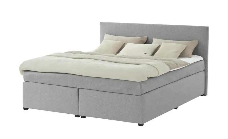 Boxspringbett mit Matratze und Topper, H3, Perspektive