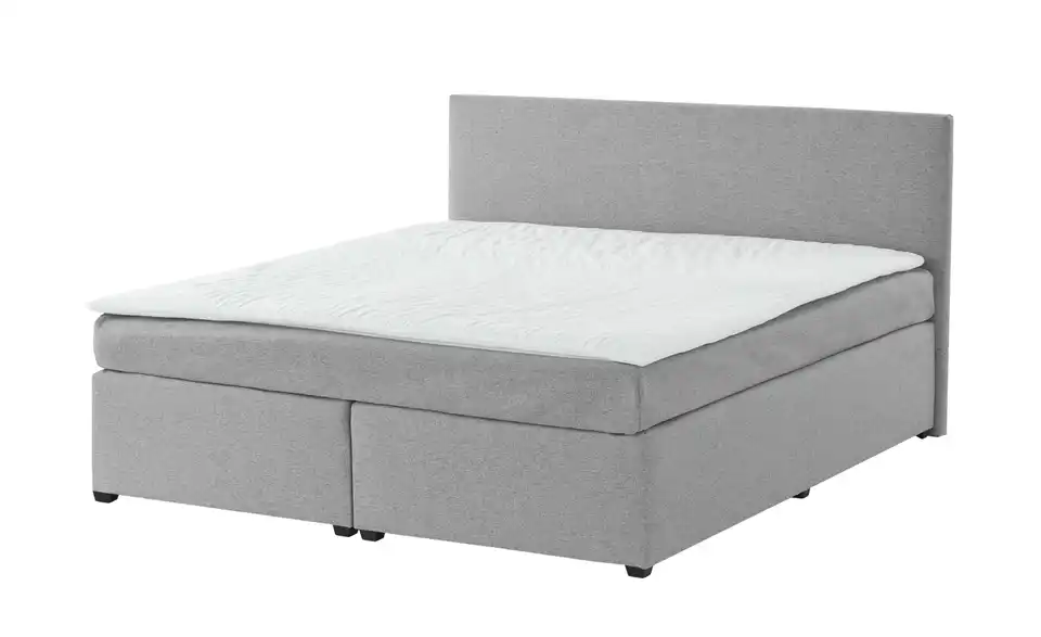 Boxspringbett mit Matratze und Topper, H3, Perspektive