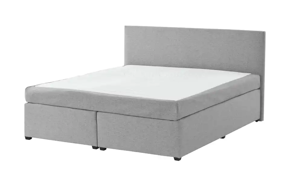 Boxspringbett mit Matratze und Topper, H3, Perspektive
