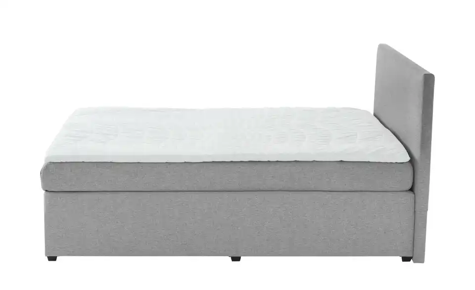 Boxspringbett mit Matratze und Topper, H3, Profilansicht