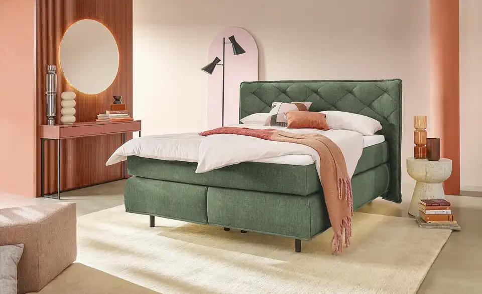 pop Boxspringbett, in Wohnsituation