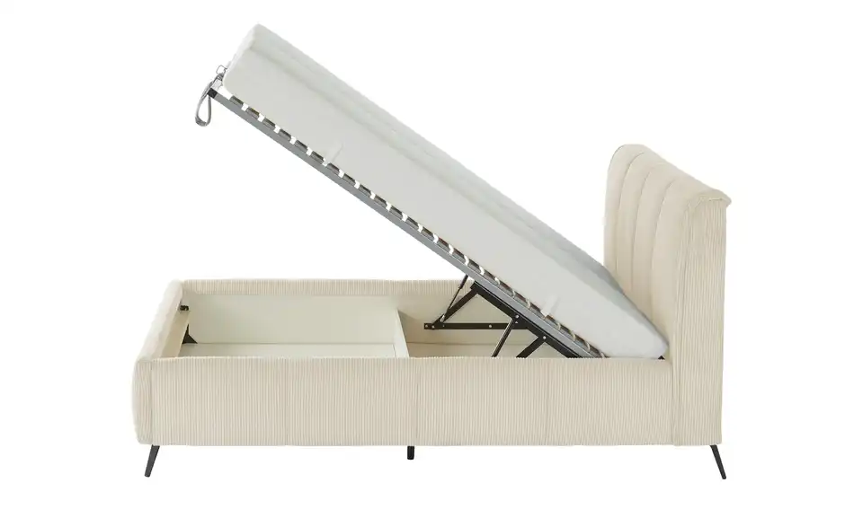 pop Polsterbett Pamela mit Bettkasten, Funktionsansicht