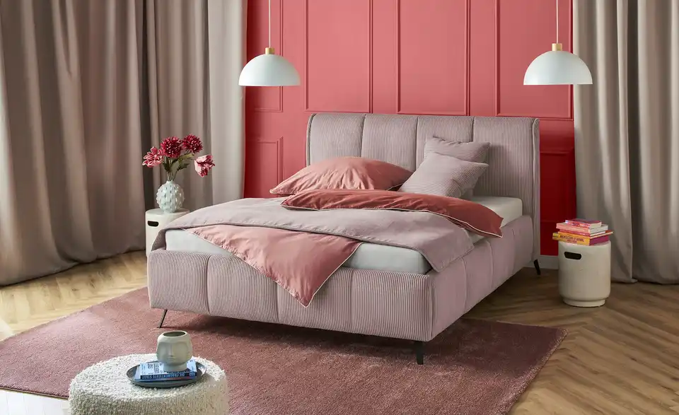 pop Polsterbett Pamela mit Bettkasten, in Wohnsituation
