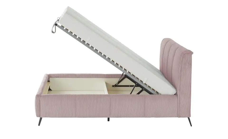 pop Polsterbett Pamela mit Bettkasten, Funktionsansicht