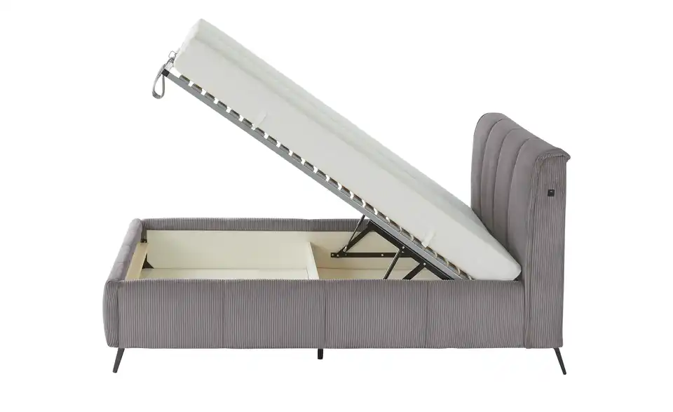 pop Polsterbett Pamela mit Bettkasten, Funktionsansicht