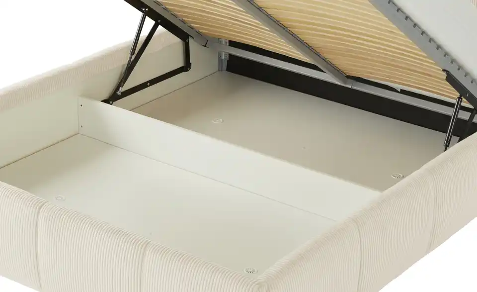 pop Polsterbett Pamela mit Bettkasten, Detailansicht