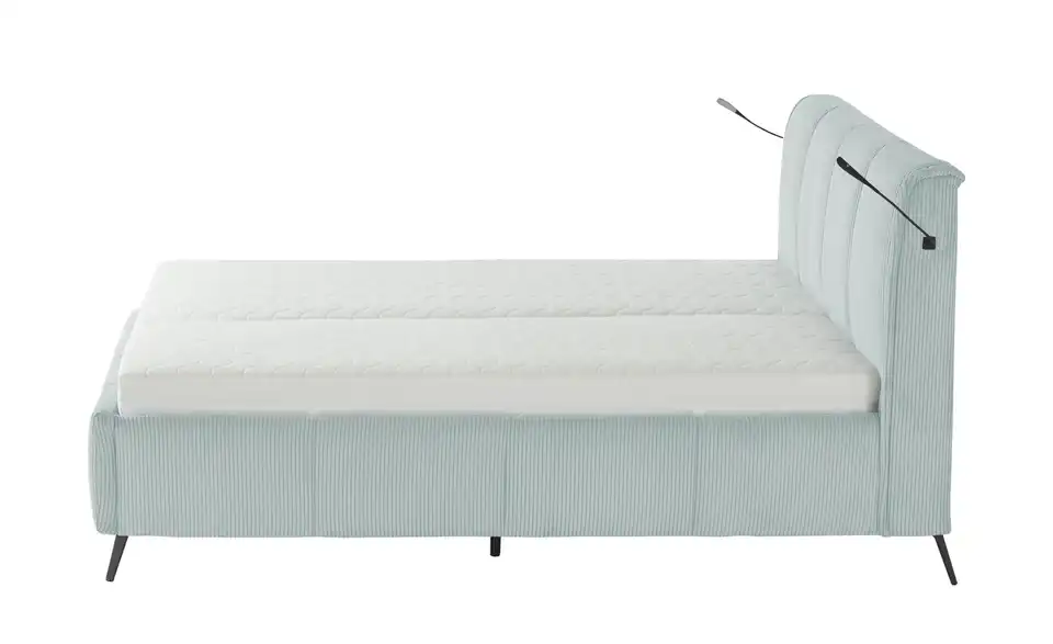 pop Polsterbett Pamela mit Bettkasten, Profilansicht