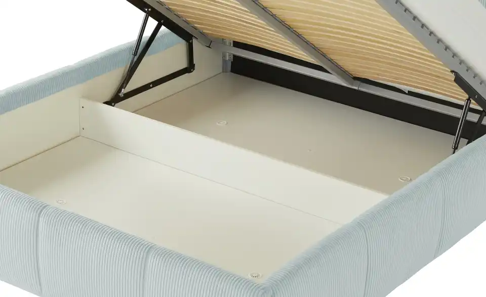 pop Polsterbett Pamela mit Bettkasten, Detailansicht