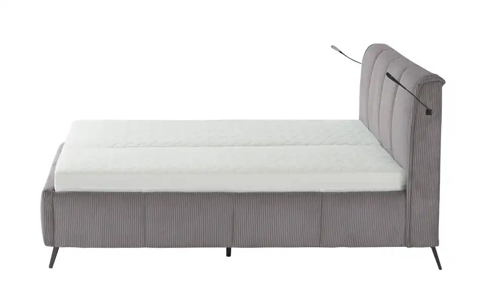 pop Polsterbett Pamela mit Bettkasten, Profilansicht