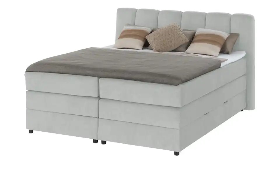 Boxspringbett mit Bettkasten, Perspektive