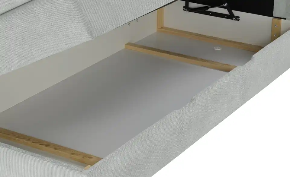 Boxspringbett mit Bettkasten, Detailansicht