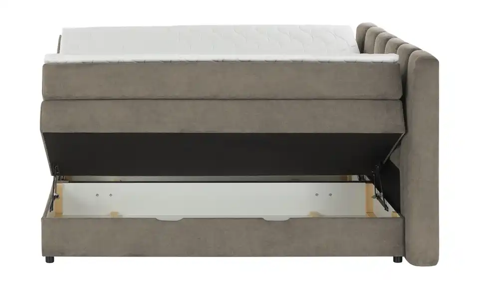 Boxspringbett mit Bettkasten, Funktionsansicht
