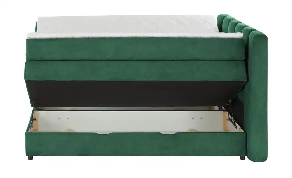 Boxspringbett mit Bettkasten, Funktionsansicht