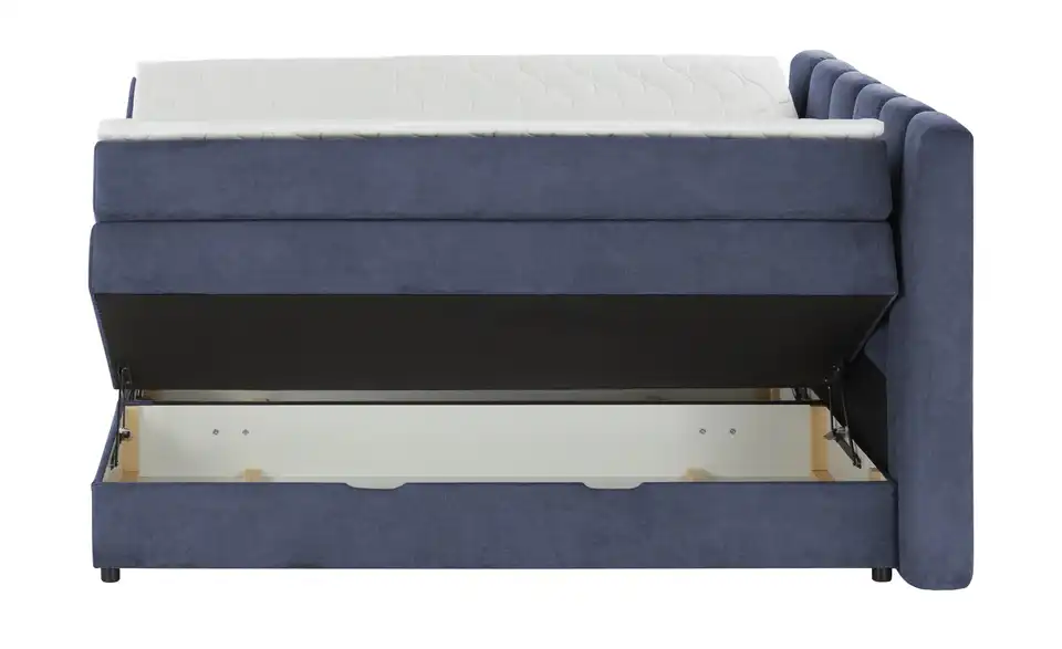Boxspringbett mit Bettkasten, Funktionsansicht