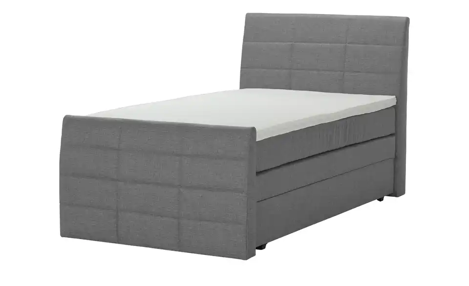 Boxspringbett mit Bettkasten und Topper, Perspektive