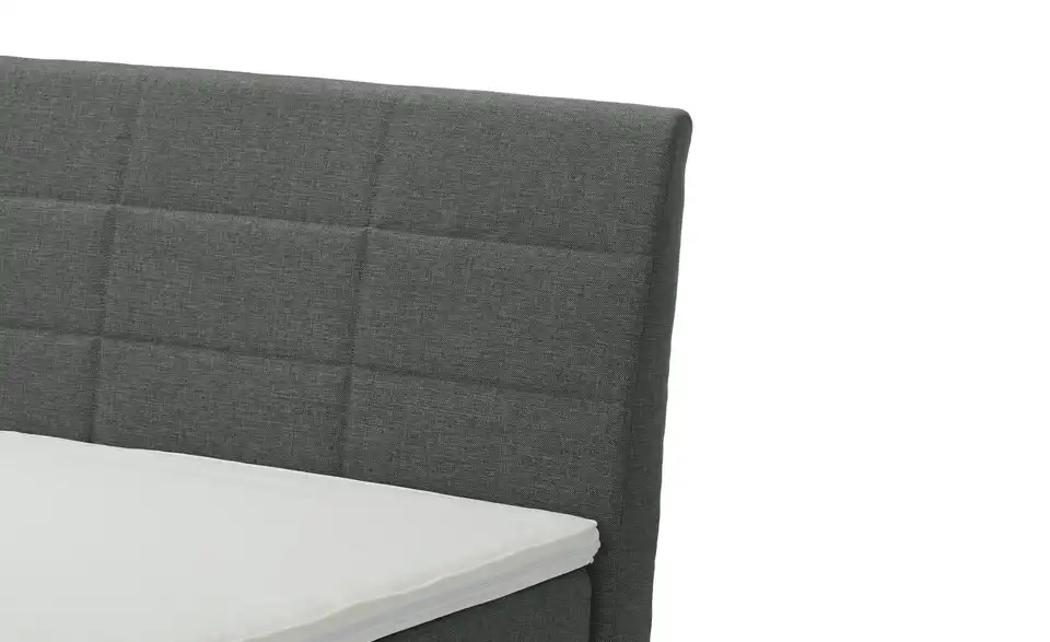 Boxspringbett mit Bettkasten und Topper, Detailansicht