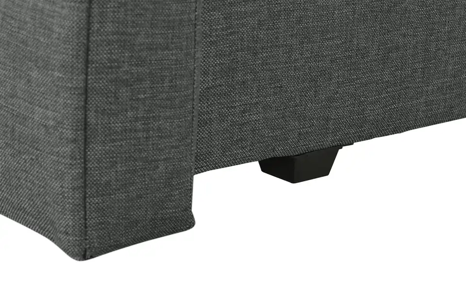 Boxspringbett mit Bettkasten und Topper, Detailansicht