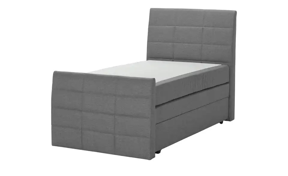Boxspringbett mit Bettkasten und Topper, Perspektive