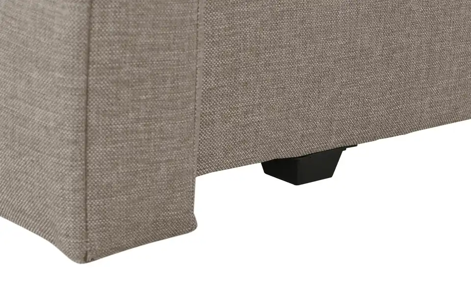 Boxspringbett mit Bettkasten und Topper, Detailansicht