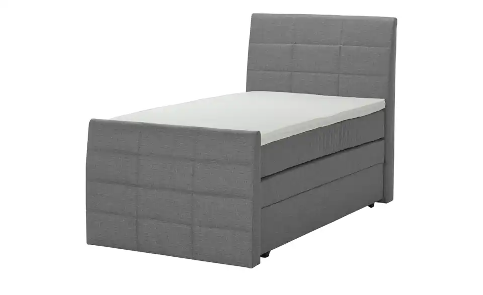 Boxspringbett mit Bettkasten und Topper, Perspektive