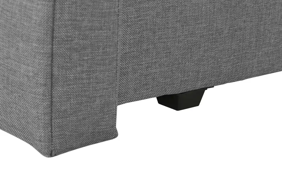 Boxspringbett mit Bettkasten und Topper, Detailansicht