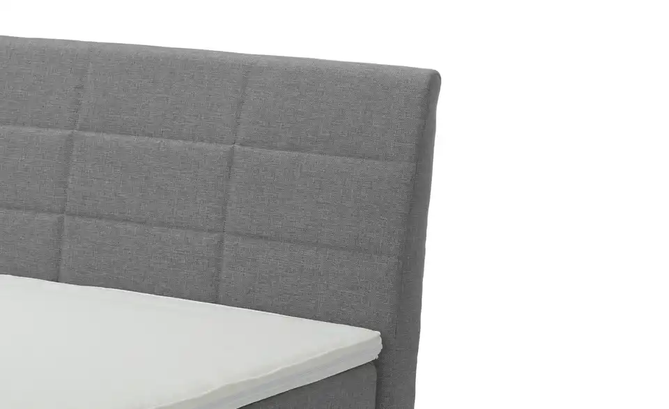 Boxspringbett mit Bettkasten und Topper, Detailansicht