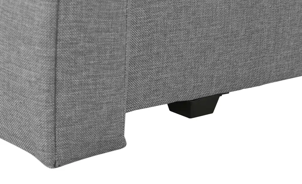 Boxspringbett mit Bettkasten und Topper, Detailansicht