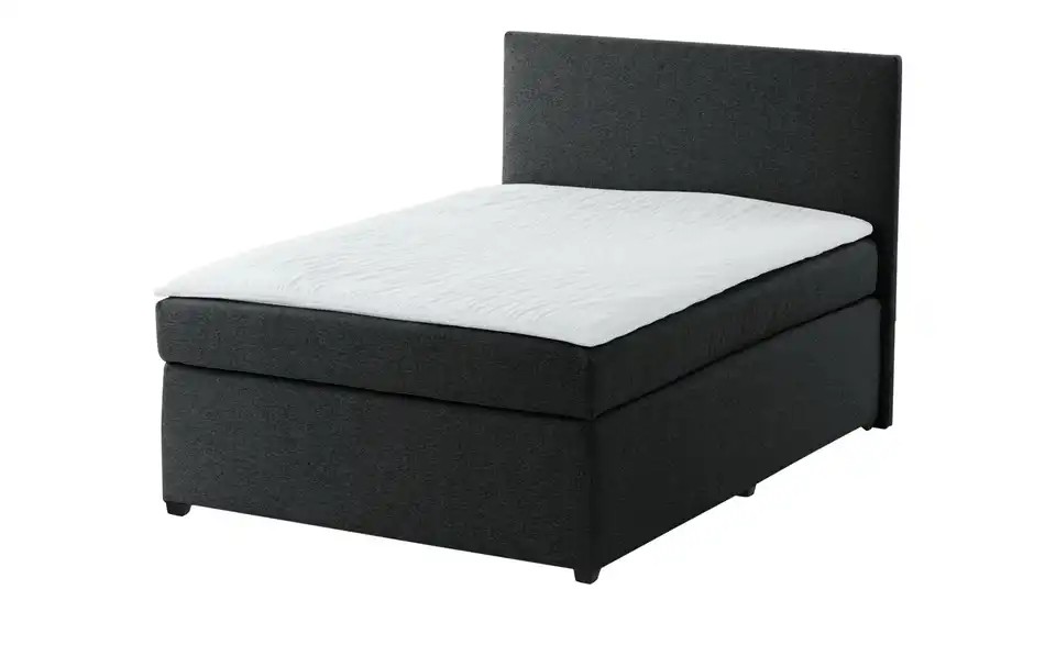 Boxspringbett mit Matratze und Topper, H3, Perspektive