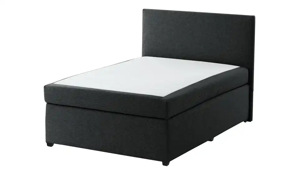 Boxspringbett mit Matratze und Topper, H3, Perspektive