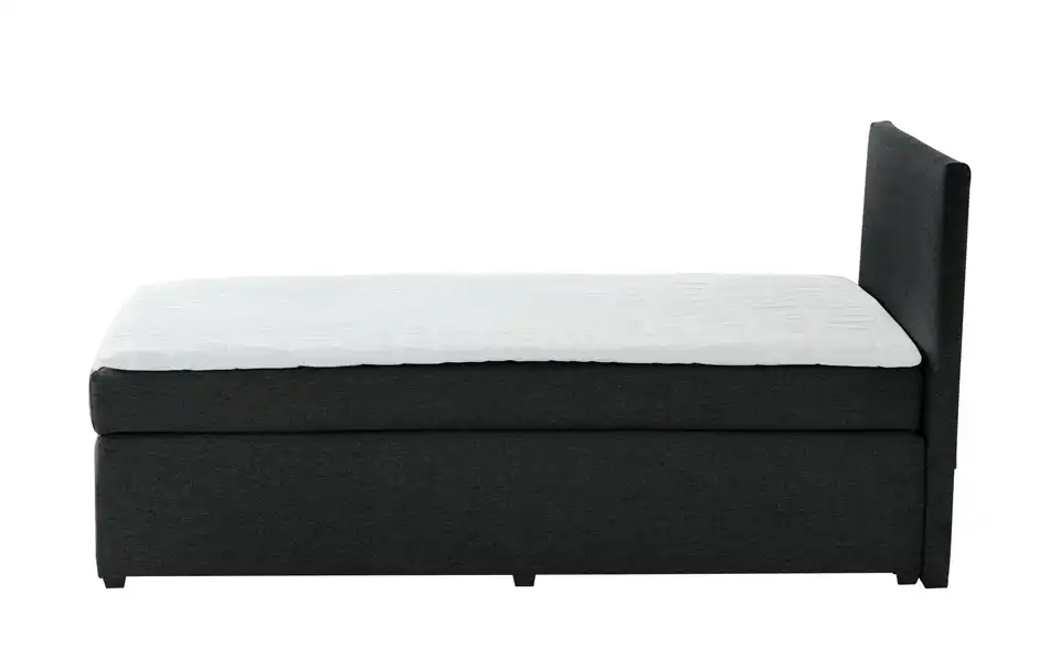 Boxspringbett mit Matratze und Topper, H3, Profilansicht