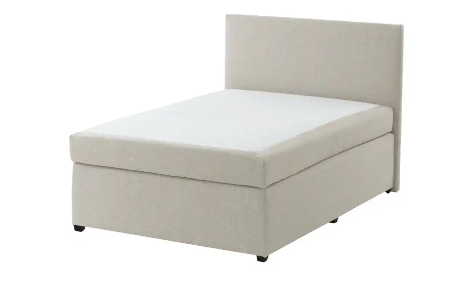 Boxspringbett mit Matratze und Topper, H3, Perspektive