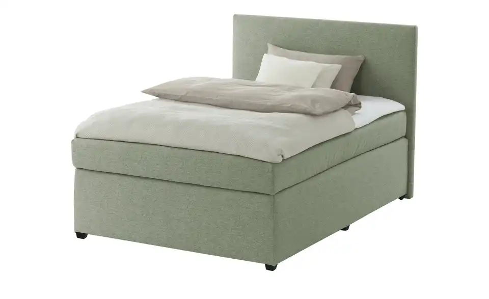 Boxspringbett mit Matratze und Topper, H3, Perspektive