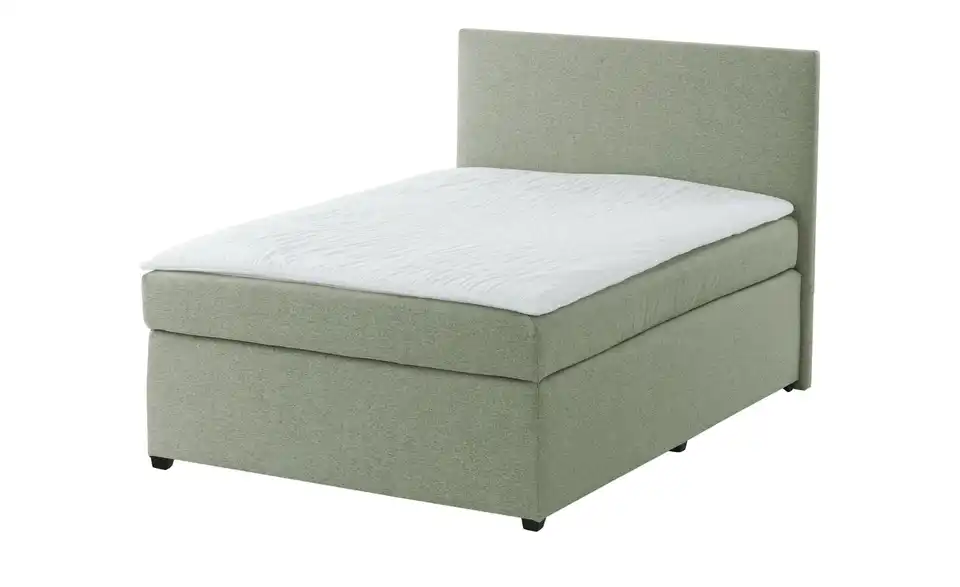 Boxspringbett mit Matratze und Topper, H3, Perspektive