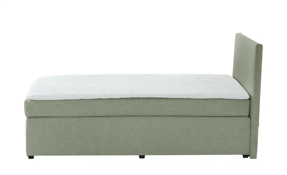 Boxspringbett mit Matratze und Topper, H3, Profilansicht