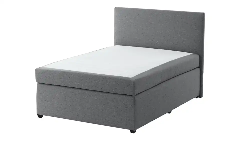 Boxspringbett mit Matratze und Topper, H3, Perspektive