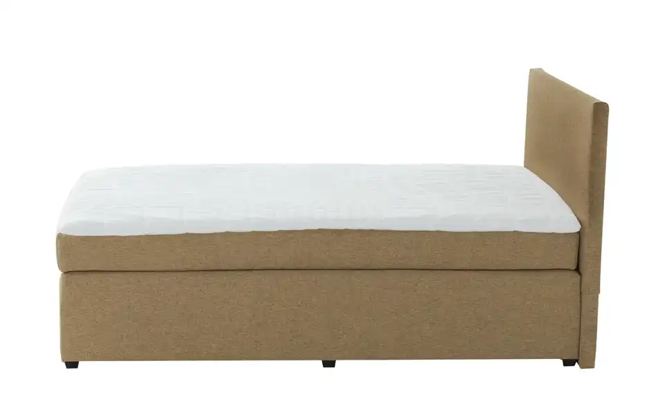 Boxspringbett mit Matratze und Topper, H3, Profilansicht