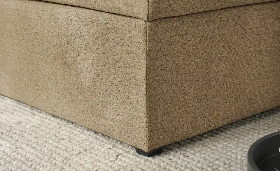 Boxspringbett mit Matratze und Topper, H3, Detailansicht