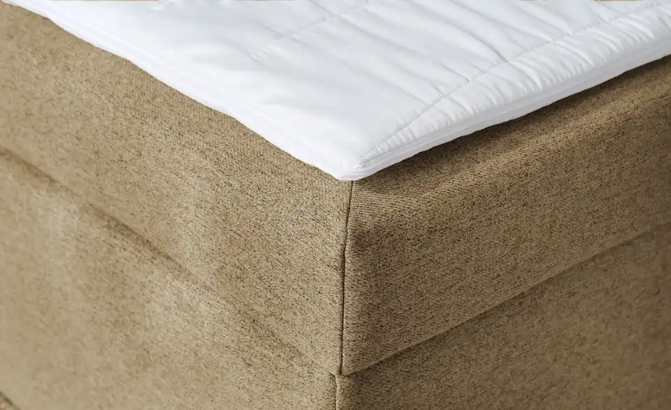 Boxspringbett mit Matratze und Topper, H3, Detailansicht