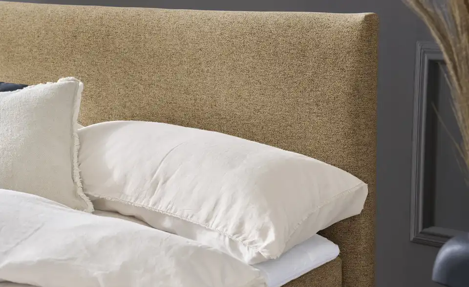 Boxspringbett mit Matratze und Topper, H3, Detailansicht
