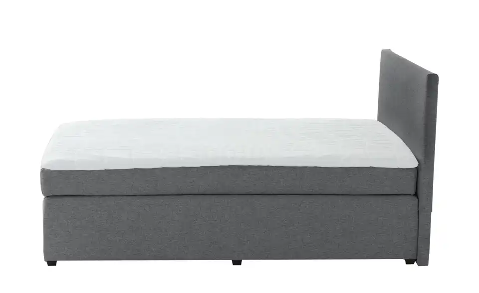 Boxspringbett mit Matratze und Topper, H3, Profilansicht