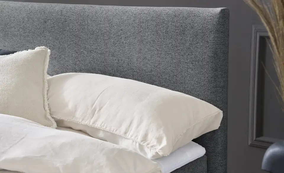 Boxspringbett mit Matratze und Topper, H3, Detailansicht