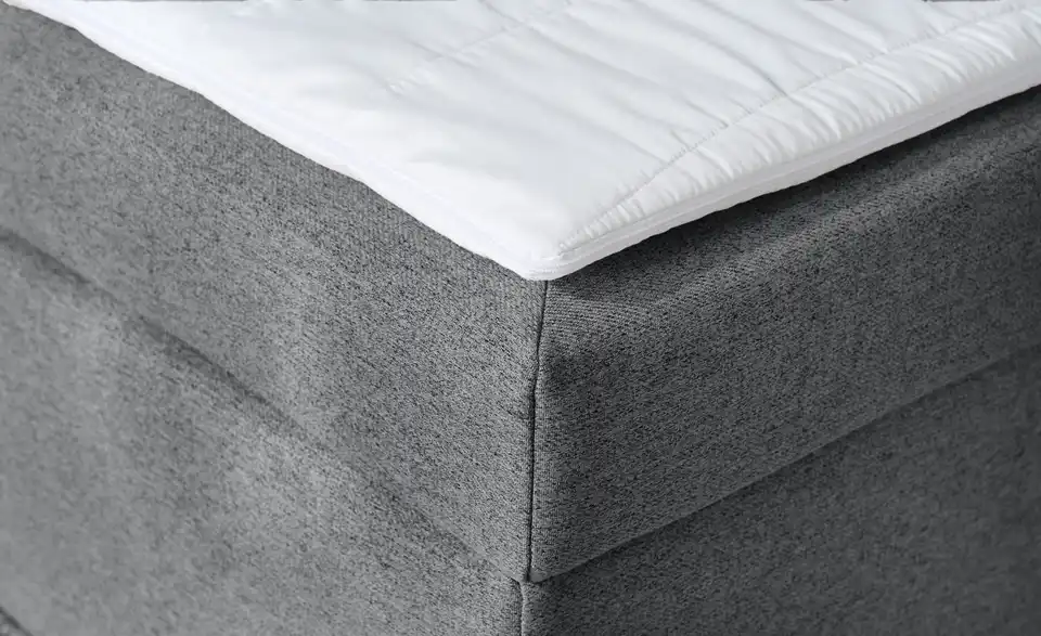 Boxspringbett mit Matratze und Topper, H3, Detailansicht