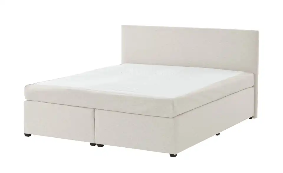 Boxspringbett mit Matratze und Topper, H3, Perspektive