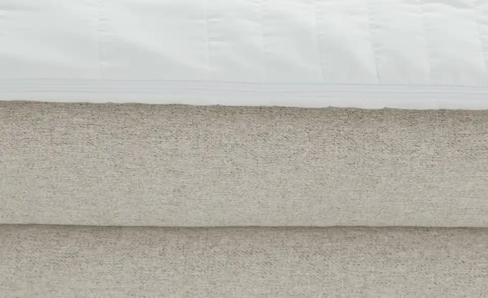 Boxspringbett mit Matratze und Topper, H3, Detailansicht