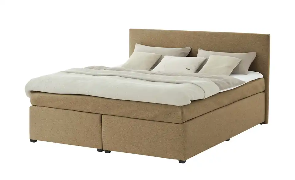Boxspringbett mit Matratze und Topper, H3, Perspektive