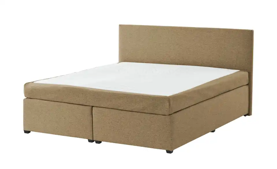 Boxspringbett mit Matratze und Topper, H3, Perspektive