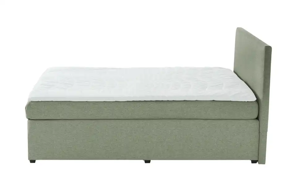 Boxspringbett mit Matratze und Topper, H3, Profilansicht