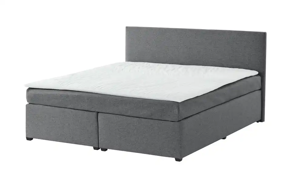 Boxspringbett mit Matratze und Topper, H3, Perspektive